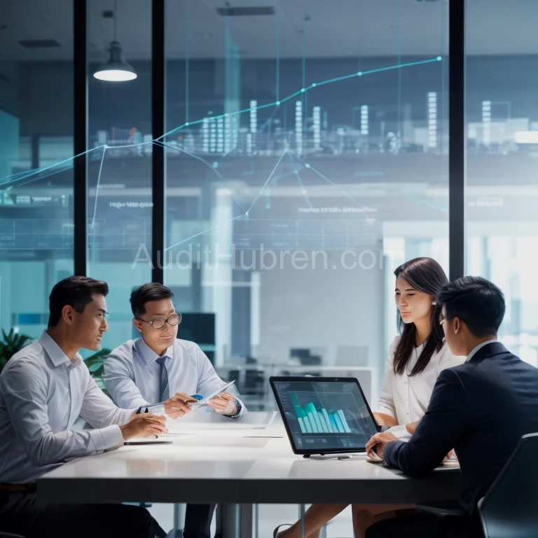 Netzwerk für moderne Prüfungskollaboration